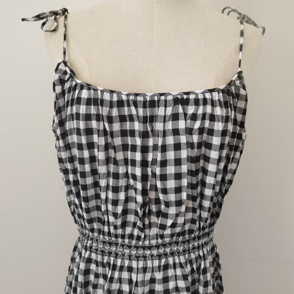DOEN Leslie Dress in Marilyn Gingham - Picture 4 of 11